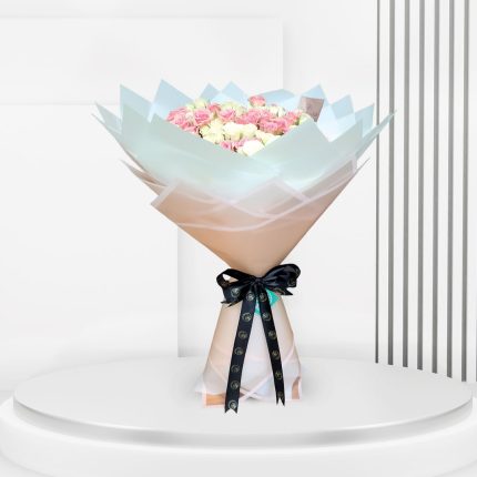 mixed-baby-roses-bouquet-buy-in-qatar