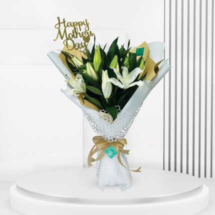 white lily for mothers day