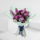 unique purple bouquet order online in doha