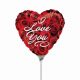 I Love you foil Ballon for Valentine day gift in buy online in Qatar, Valentines day gifts in Qatar