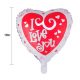 I Love you foil Ballon for Valentine day gift in buy online in Qatar, Valentines day gifts in Qatar