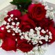 valentine's day Rose simple wrapping bouquet buy online in Qatar