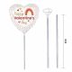 Valentine Foil Balloon order online in Qatar, Happy valentines Foil Balloon in Qatar, Balloon and Flower bouquet delivery in Qatar