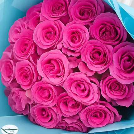 25 Pink Roses bouquet