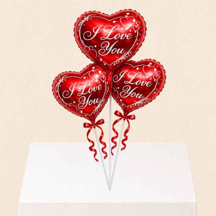 I Love you foil ballon buy in Qatar express delivery in Lusail