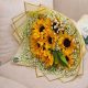 Order a luxury Sunflower Bouquet in Qatar with fresh premium sunflowers and elegant wrapping. Same-day flower delivery across Doha by Florabella Flowers.