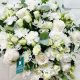 Elegant White Roses in Vase | Premium White Flower Arrangement | Same Day Delivery Qatar