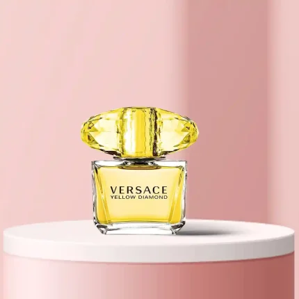 Versace Yellow Diamond Eau de Toilette for Women 90ml original luxury designer perfume available online in Qatar.