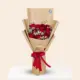 10 red roses bouquet wrapped in elegant luxury paper – red rose bouquet Qatar