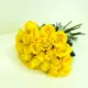 25 yellow roses bouquet in Doha Qatar – luxury yellow rose flower bouquet