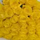 50 yellow roses bouquet in Doha Qatar – luxury yellow rose flower bouquet