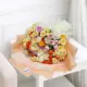 Mixed colour roses bouquet with fresh red, pink, yellow and white roses in Qatar