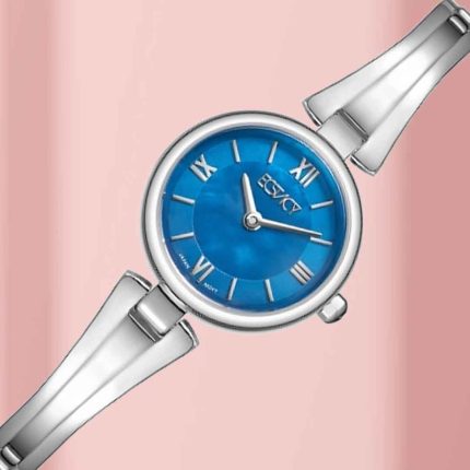 Elegant ladies wrist watch featuring a premium design with a stylish dial, suitable for casual and formal outfits in Qatar.