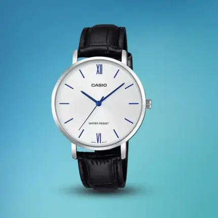 CASIO Men's Analog Silver Dial Watch for Men in Qatar