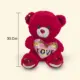 Red teddy bear soft toy gift available online with delivery across Qatar – Florabella Flowers