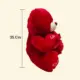 Red soft toy teddy bear combo gift for girlfriend, birthday and anniversary in Qatar